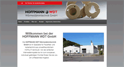 Desktop Screenshot of hoffmannwdt.de